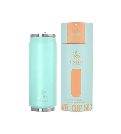 ΘΕΡΜΟΣ TRAVEL CUP SAVE THE AEGEAN 500ml BERMUDA GREEN