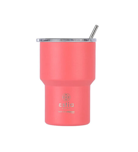 ESTIA ΘΕΡΜΟΣ MUG LITE SAVE THE AEGEAN 400ml FUSION CORAL